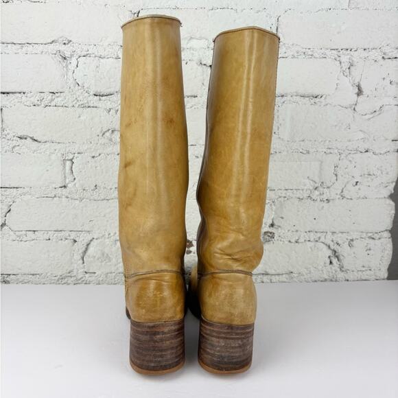 **Rare** Vintage 70’s Frye Banana Black Label Campus Boots - Picture 8 of 16